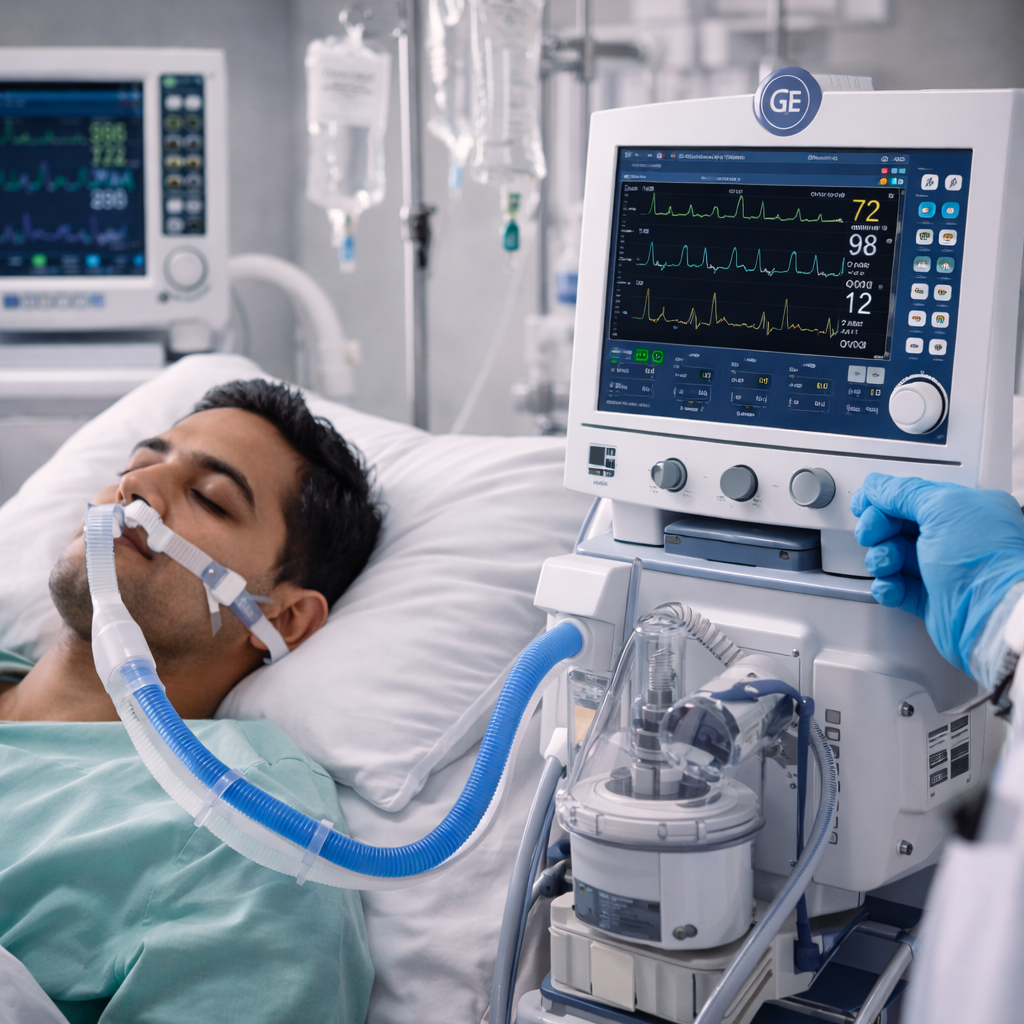 GE Ventilator Life Support